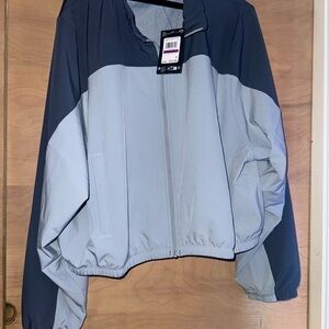 Under Armour Women's Dark and Light Blue Bomber Jacket
